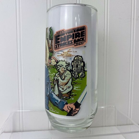Star Wars: Return Of The Jedi - Luke Skywalker Burger King Glass 1980 Coca-Cola - Picture 3 of 7